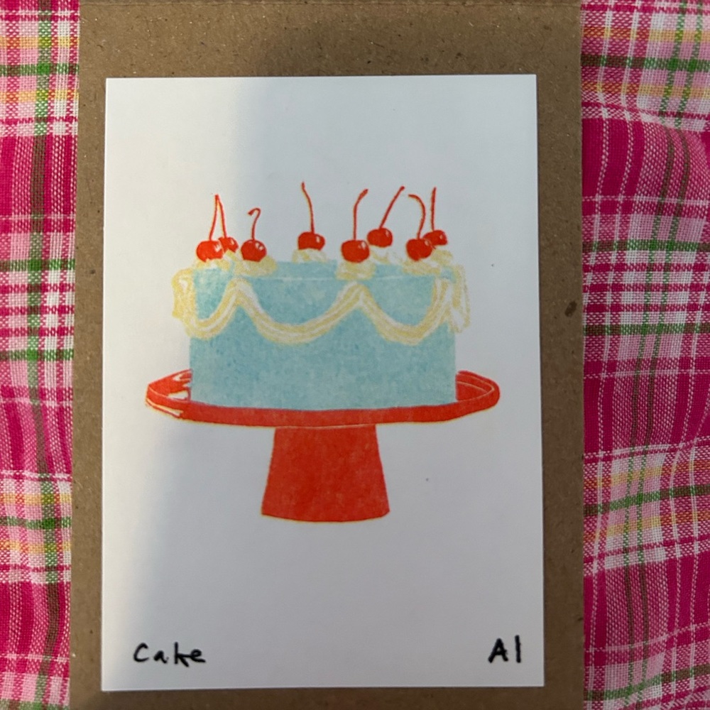 Cake — Inciardi Mini Print